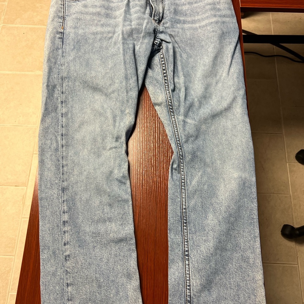 Bonobos Men's Light Blue Straight Jeans 35/30